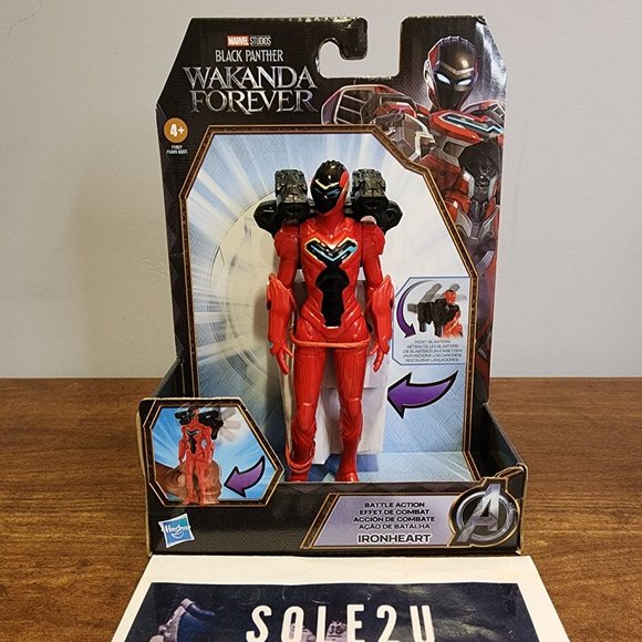 Black Panther Wakanda Forever Battle Action Ironheart Figure 6" new In hand - Picture 1 of 2